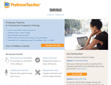 Tablet Screenshot of professorteaches.com